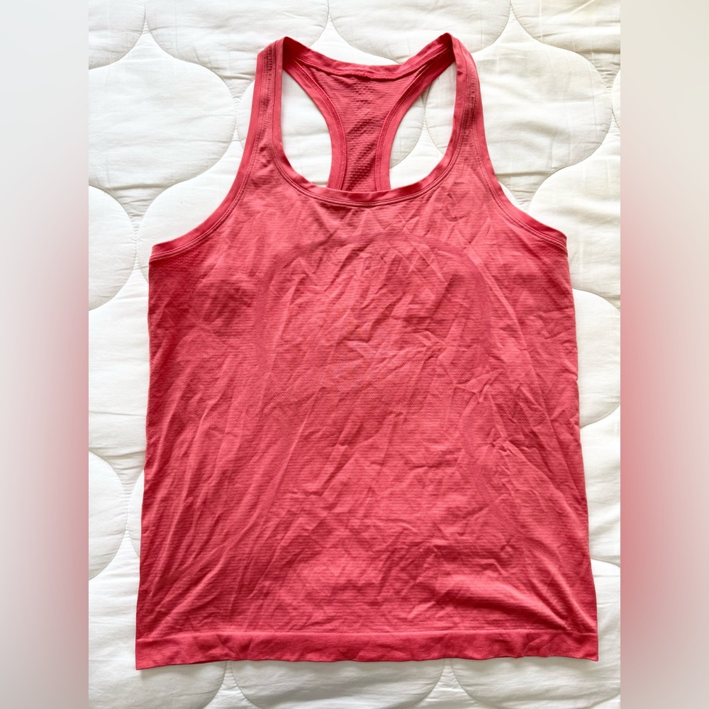 Lululemon Women's Pink Tank Top